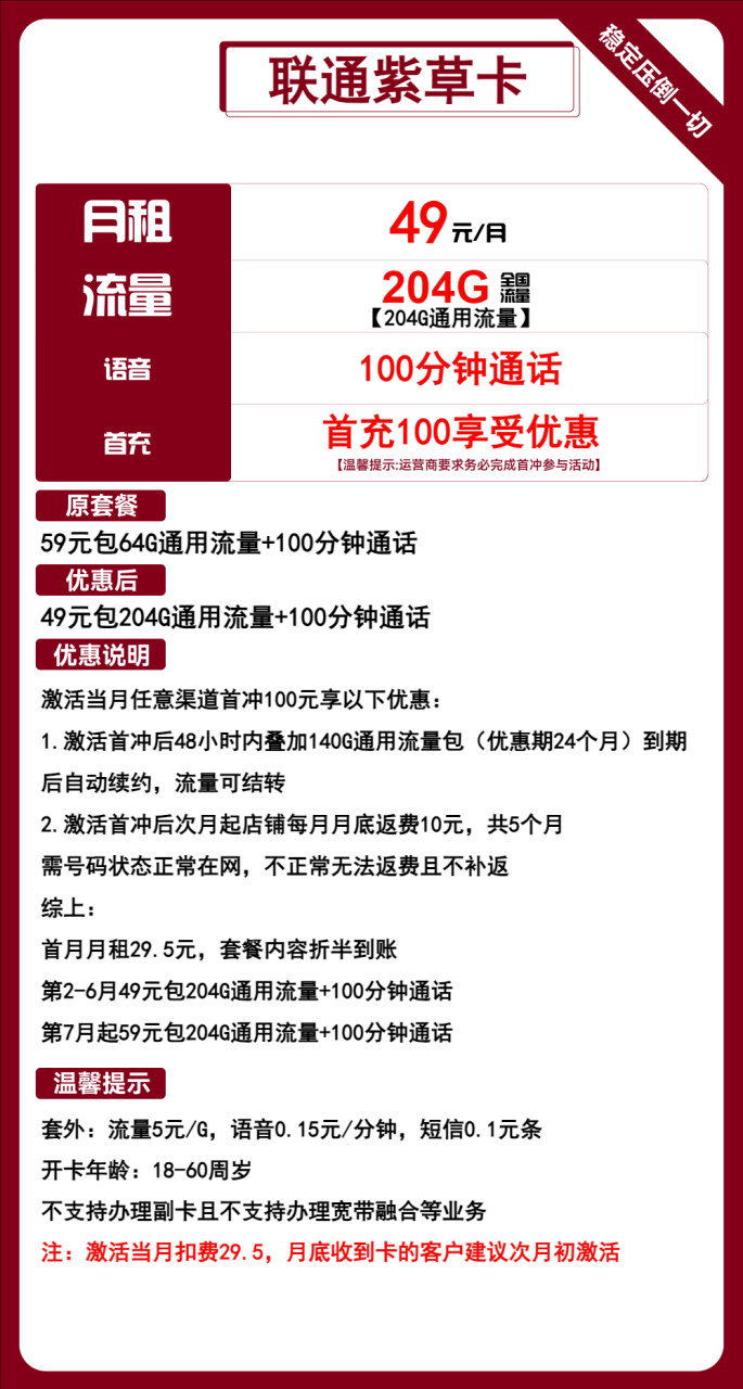 联通紫草卡-172号卡-号卡极团-号卡联盟-卡业联盟-号易