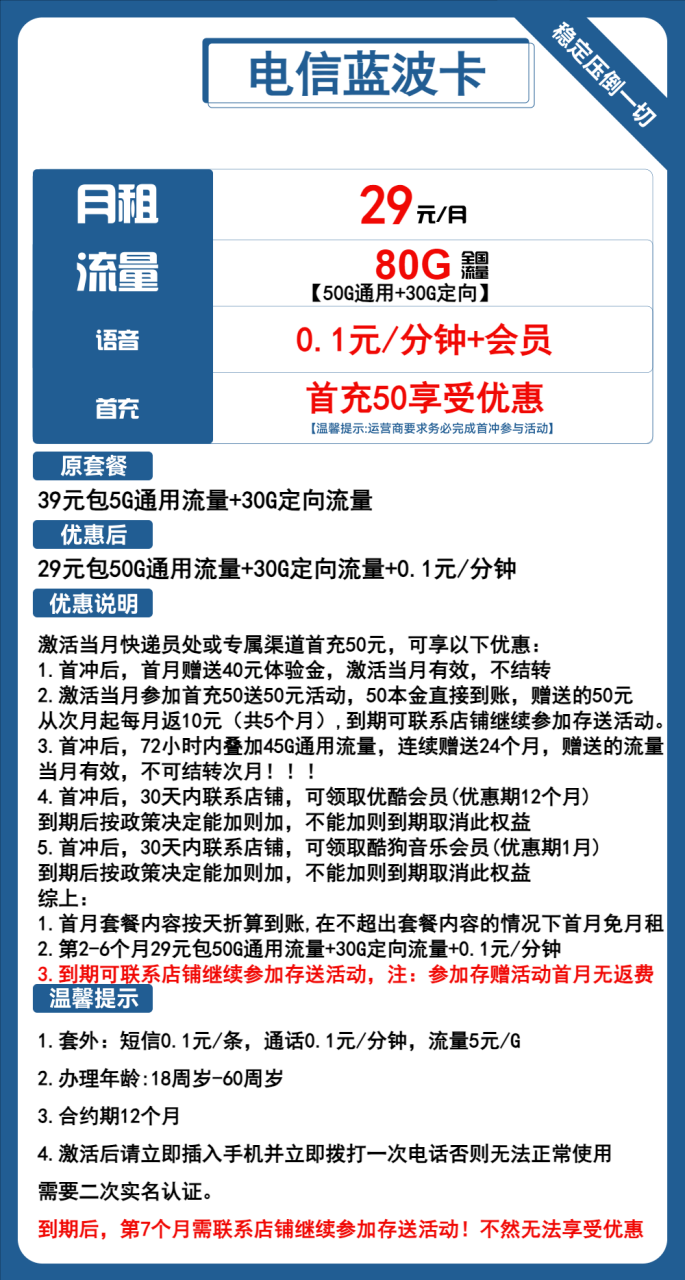 电信蓝波卡-小可网络科技-号卡极团-号卡联盟